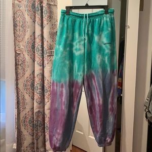 iets frans tiedye sweatpants from urban outfitters